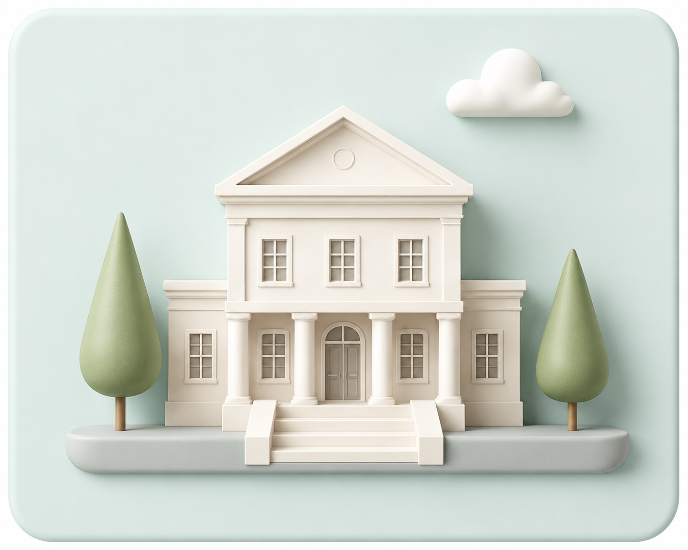 Brooklyn Arts Center wedding venue illustration