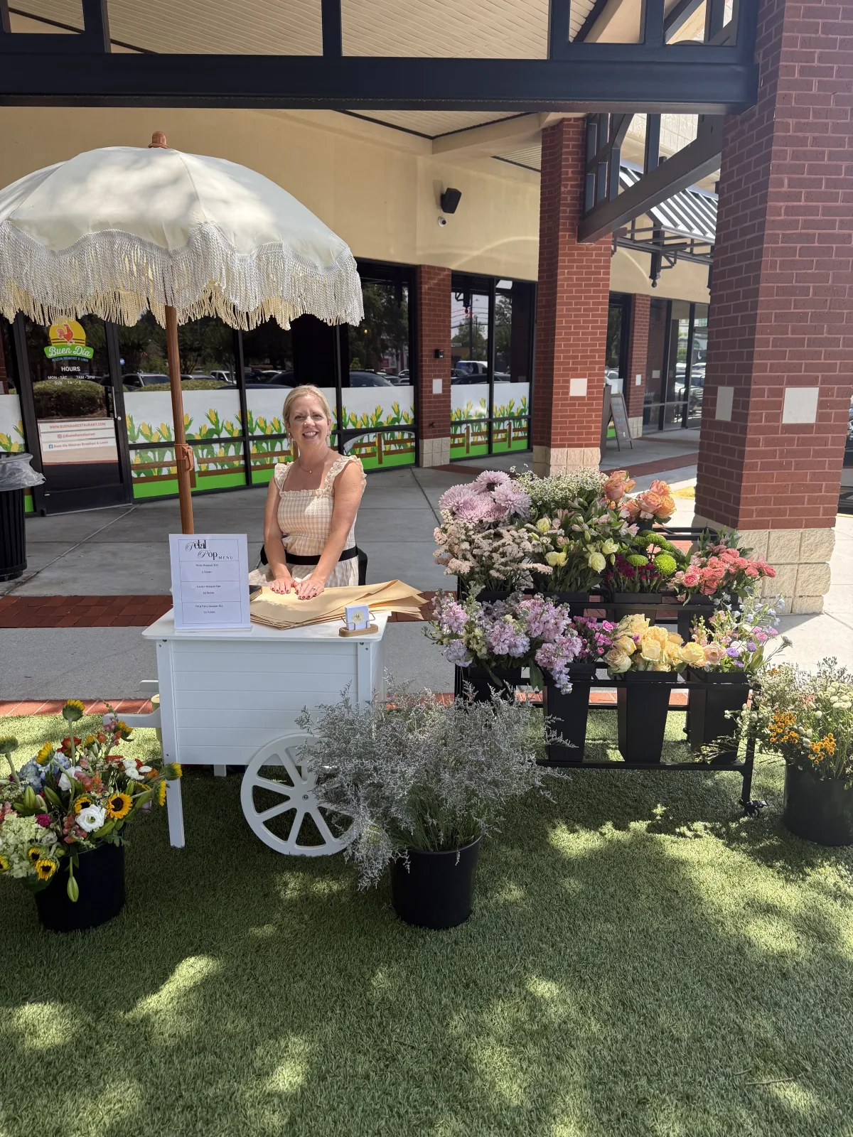 Petal Pop Flower Cart